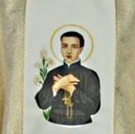 Chasuble brodé avec l'image de Saint Stanislas Kostka (id: 768)B