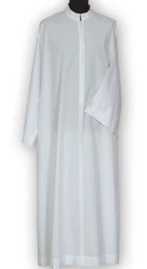 Camice in crêpe, chiusura lampo sul davanti (id: 42)