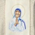 Casula ricamata con l'immagine di St. Teresa di Calcutta (id: 769)B