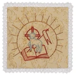 Pâle liturgique brodée. (id: 319)