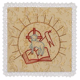 Pâle liturgique brodée. 