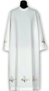 Camice crêpe georgette, ricamata  (id: 55)