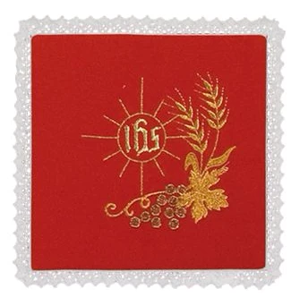 Pâle liturgique brodée. 