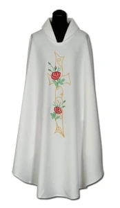 Casula ricamata direttamente sul tessuto (id: 184)