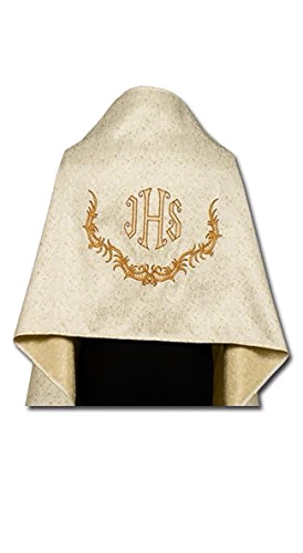 Voile huméral brodé - doré. (id: 494)