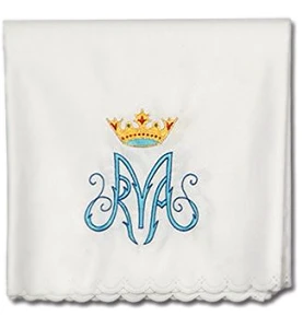 Tovaglia d'altare ricamata. (id: 452)