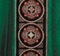 Chasuble en damas riches brodée. (id: 698)B