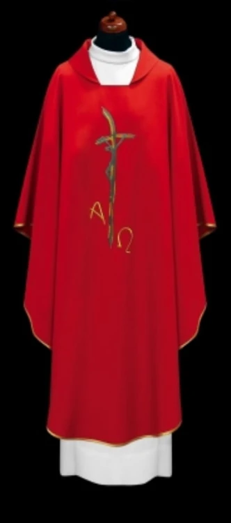Chasuble brodée. (id: 682) D