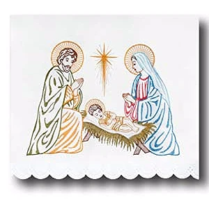 Tovaglia d'altare ricamata. (id: 462)