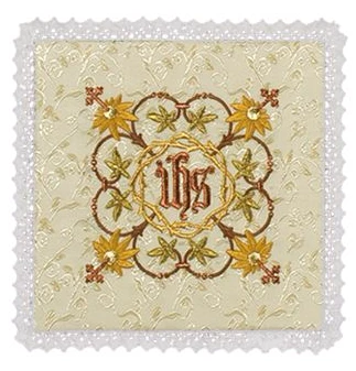 Pâle liturgique brodée. 