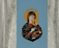 Chasuble brodé avec l'image de Notre-Dame du Perpétuel-Secours (id: 98)B