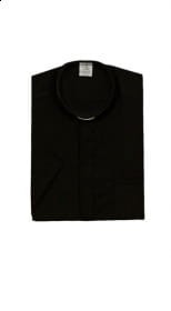 Chemise clergyman manches longues. id: 260
