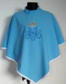 Cape pour servantes d'assemblée brodée (id: 716)