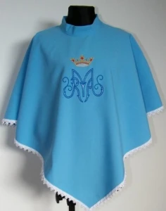 Cape pour servantes d'assemblée brodée (id: 716)