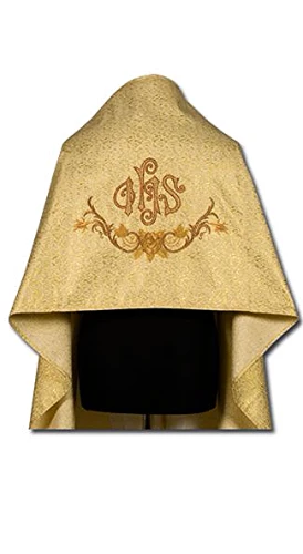 Voile huméral brodé - doré. (id: 492)