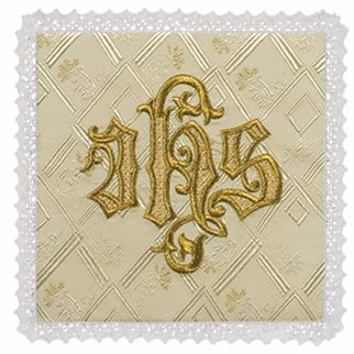 Pâle liturgique brodée. 