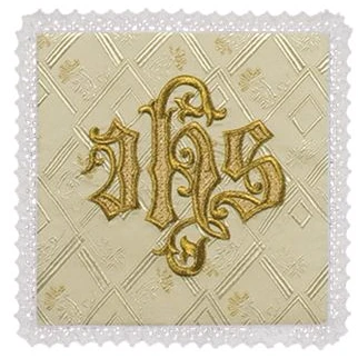Pâle liturgique brodée. 