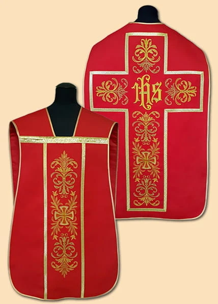 Chasubles romains brodée. (id: 771)