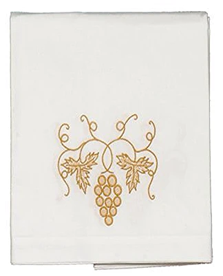 Nappe d'autel brodé