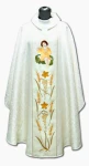 Chasubles brodées avec l'image de L'Enfant-Jésus.  (id: 103)