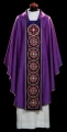 Chasuble en damas riches brodée. (id: 698)E
