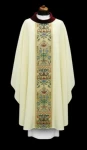 Élégant chasuble avec bande tissé (id: 689)