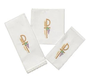 Servizio da messa ricamato - completo (id: 420)