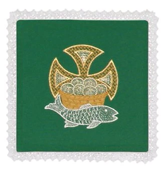 Pâle liturgique brodée. 