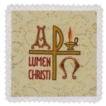 Pâle liturgique brodée. (id: 327)
