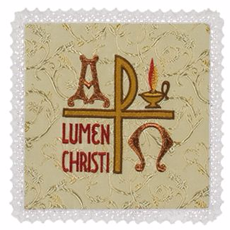 Pâle liturgique brodée. 