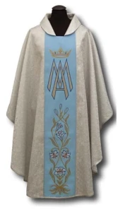 Casula con una banda ricamata. (id: 212)