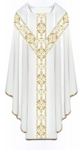 Chasuble semi-gothique - tissé (id: 695)