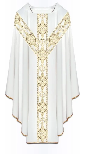 Chasuble avec croix de saint André - tissé (id: 695)A