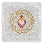 Palla liturgica ricamata. (id: 326)