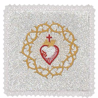Pâle liturgique brodée. 
