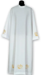 Camice crêpe georgette, ricamata  (id: 54)