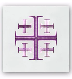 Tovaglia d'altare ricamata. (id: 442)