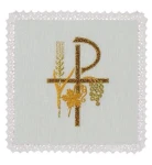 Palla liturgica ricamata. (id: 330)