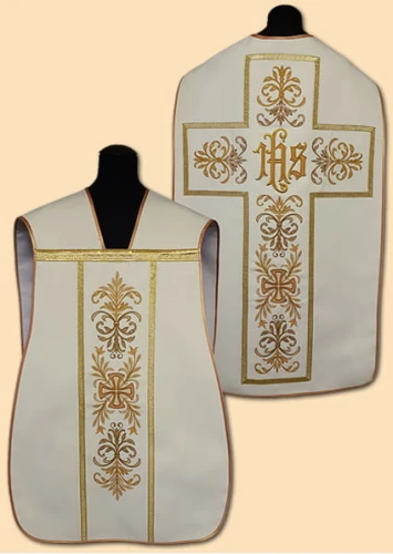 Chasubles romains brodée. (id: 771)