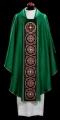Chasuble en damas riches brodée. (id: 698)A