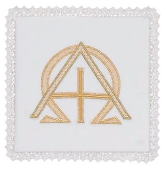 Pâle liturgique brodée. 