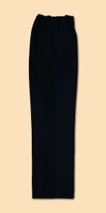 Pantalone (nero) per tunica della prima communione. (id: 663)