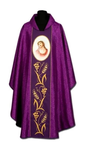 Chasuble avec une peinture de Jésus-Christ (id: 115)
