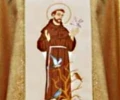 Chasuble brodé avec l'image de Saint François (id: 73)B