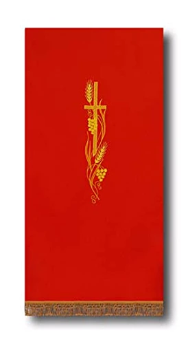 Voile d'ambon - rouge. (id: 509)