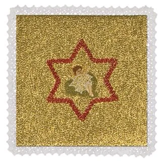 Pâle liturgique brodée. 