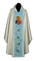 Chasuble brodé avec l'image de Notre-Dame de Jasna Gora (id: 99)
